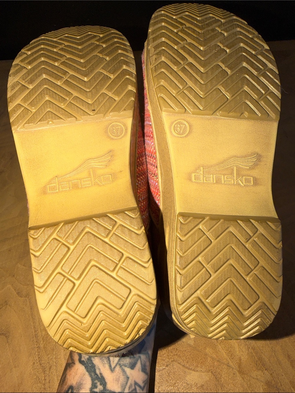 Dansko Pro Canvas Vegan Clogs Size 37 - Picture 6 of 7